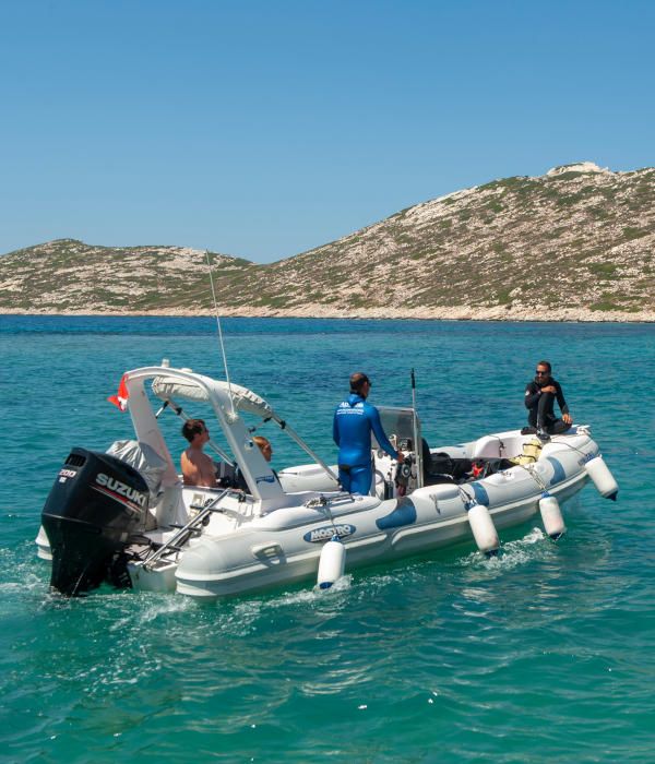 Water sports in Amorgos island