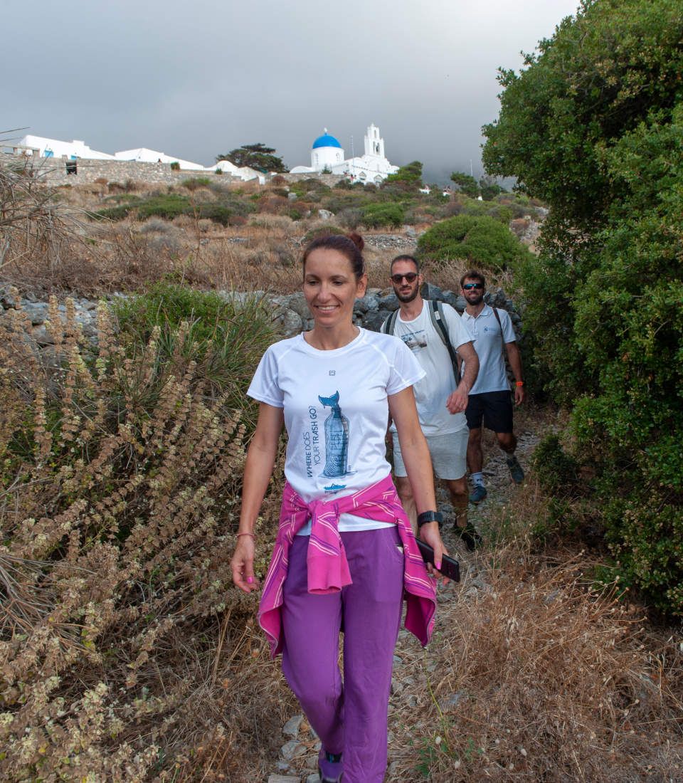 Hiking in Amorgos island