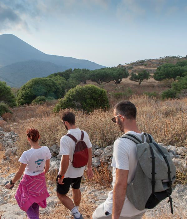 Hiking in Amorgos, Greece