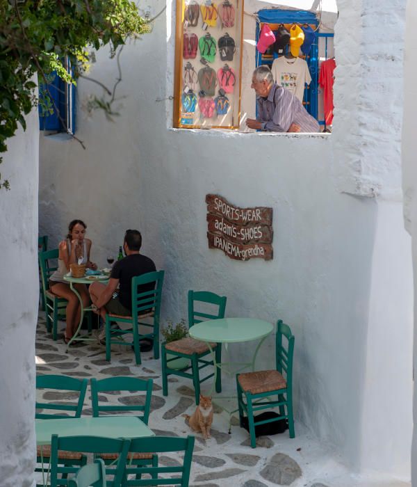 Chora, Amorgos island, Greece